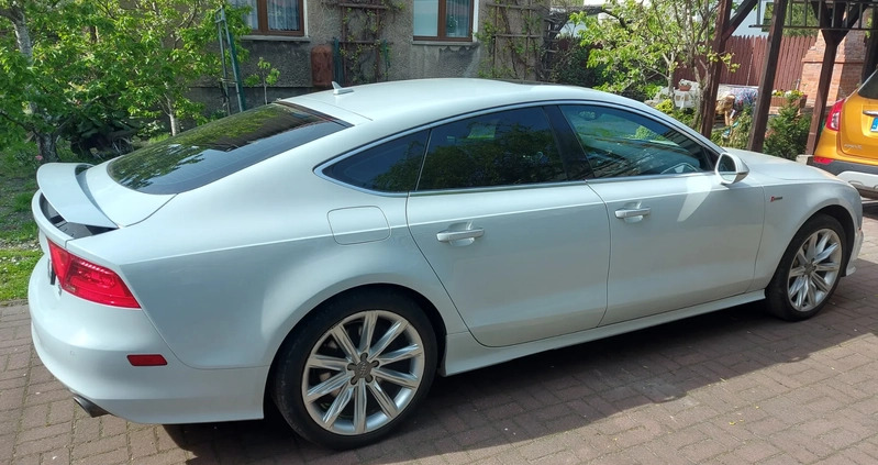 Audi A7 cena 69000 przebieg: 209400, rok produkcji 2012 z Katowice małe 326